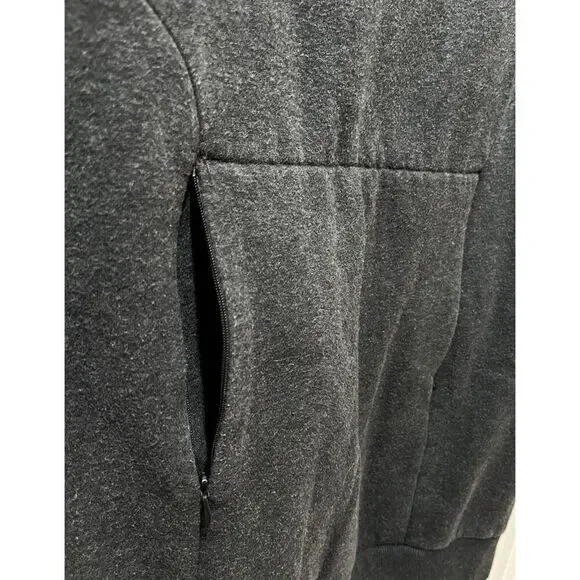 Gymshark SoSoft Mock Neck Tunic Sweatshirt Size Medium Gray Long - Picture 5 of 7